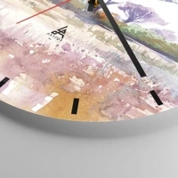 Esfera sin numeración, con rayas