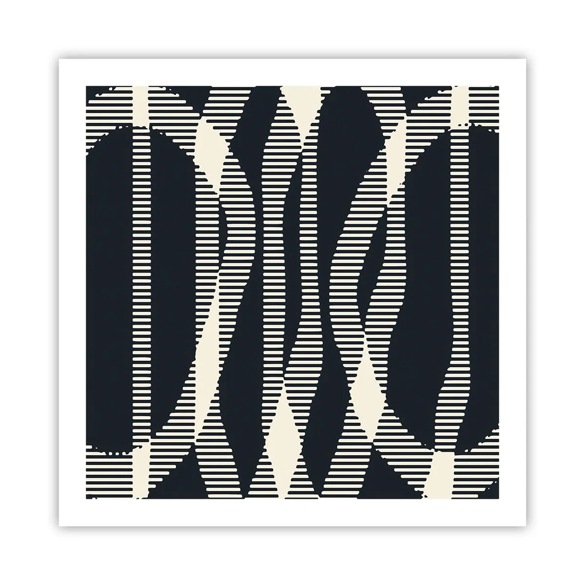 Póster - Un intento de romper la oscuridad - 60x60 cm