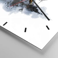 Esfera sin numeración, con rayas