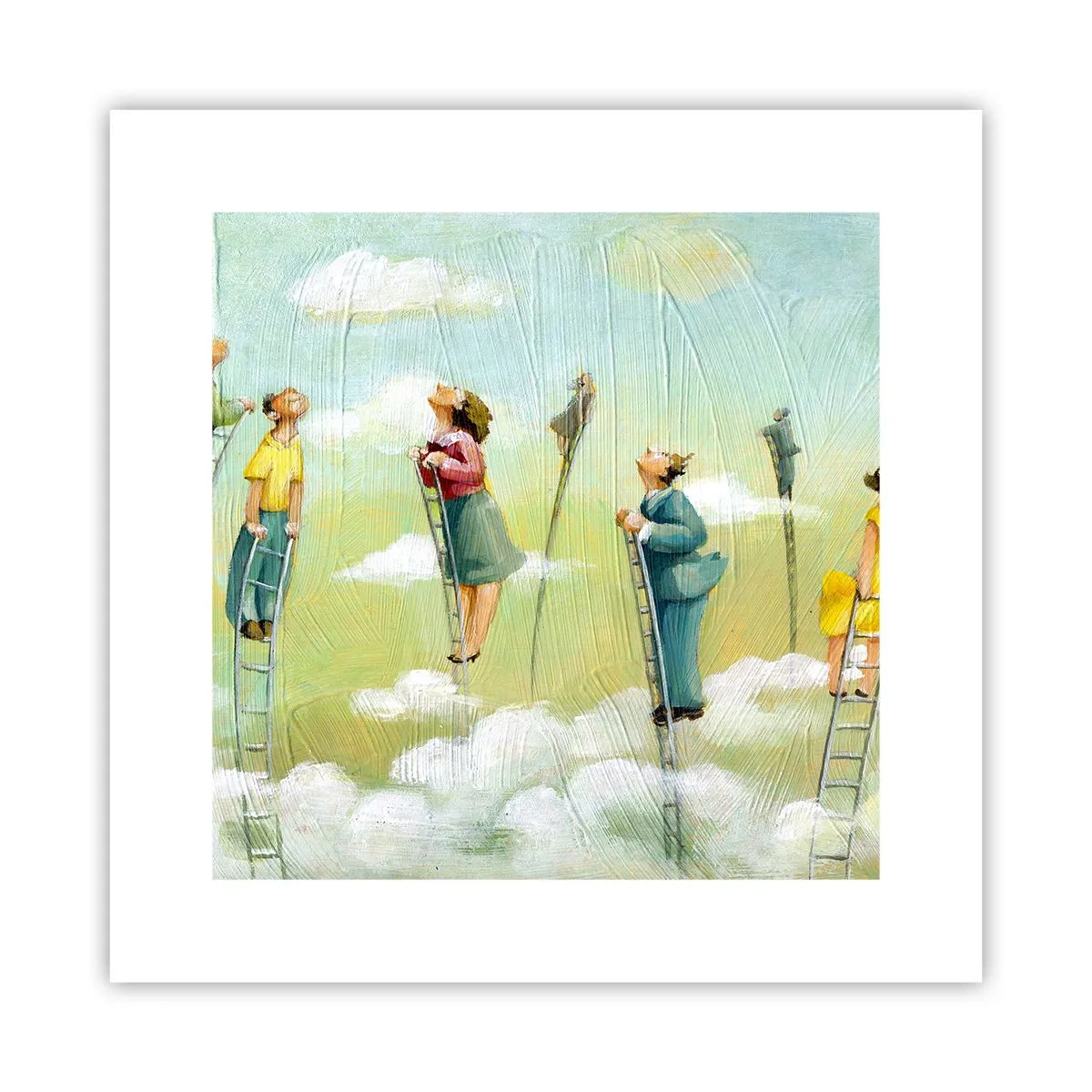 Póster - Sigue tu sueño - 30x30 cm