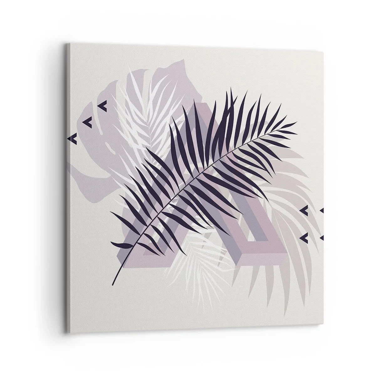 Cuadro sobre lienzo - Impresión de Imagen - La sombra de una sombra - 60x60 cm