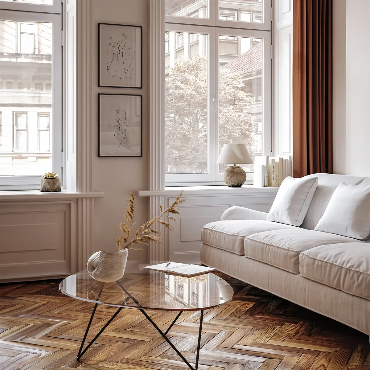 Subtle lines - Inspiración para el salón