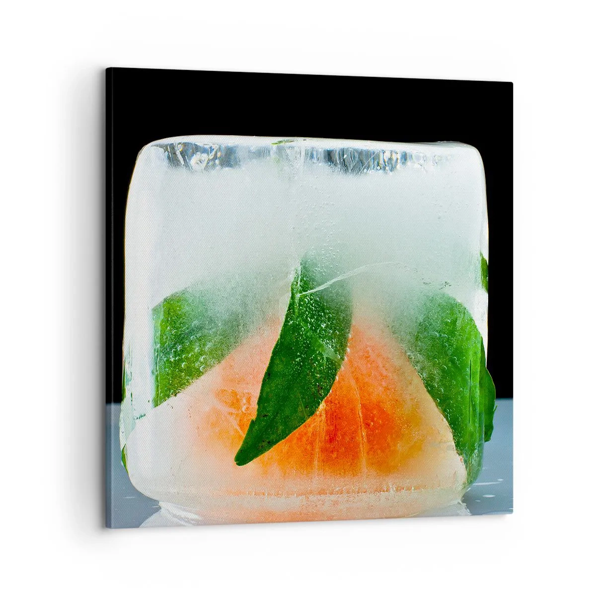 Cuadro sobre lienzo - Impresión de Imagen - Frescura - 60x60 cm