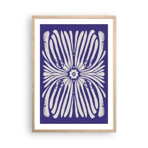 Póster en marco roble claro - Inspiraciones étnicas - 50x70 cm