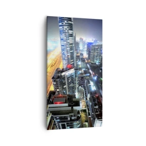 Cuadro sobre lienzo - Impresión de Imagen - Un milagro en el desierto - 55x100 cm