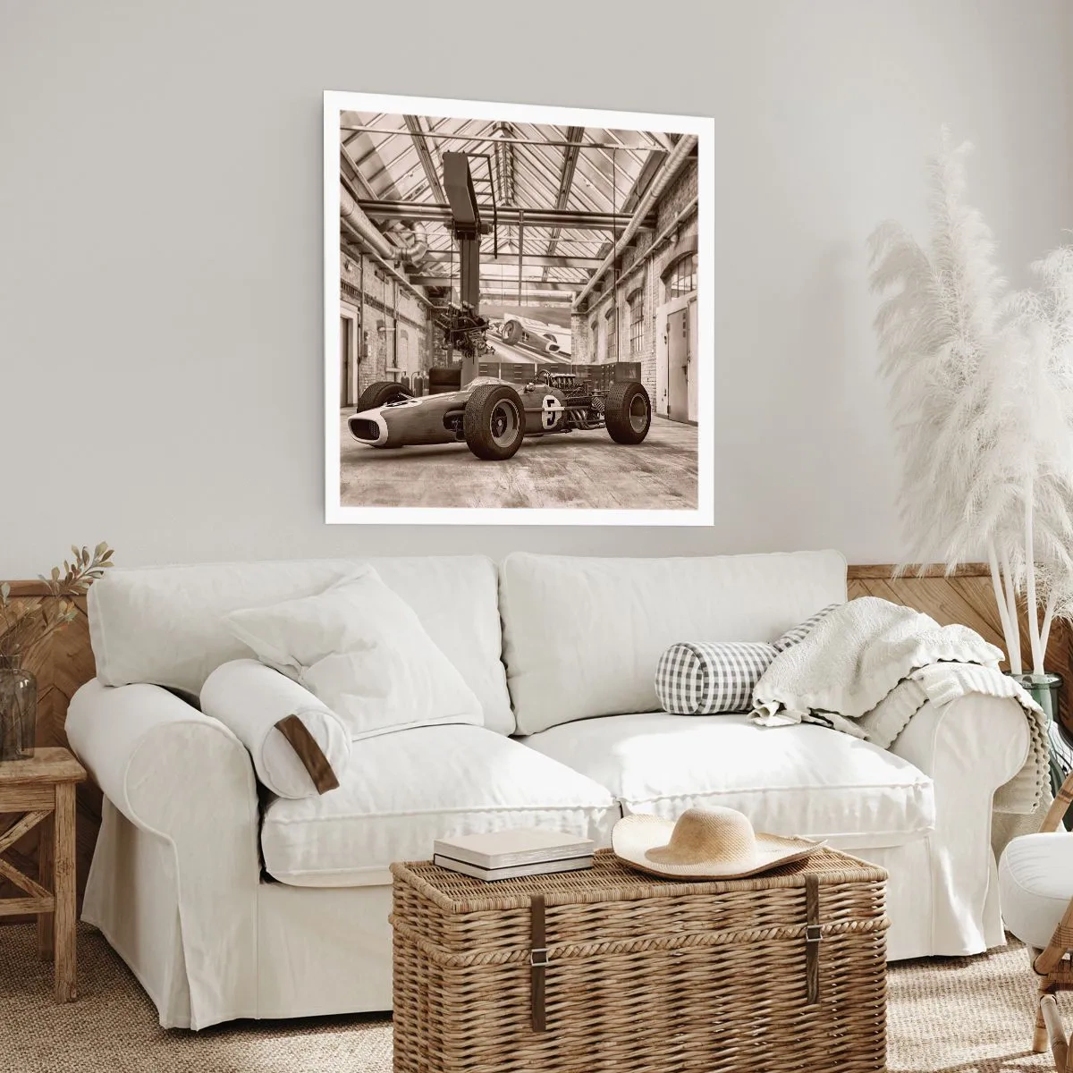 Póster - El descanso del vencedor - 40x40 cm