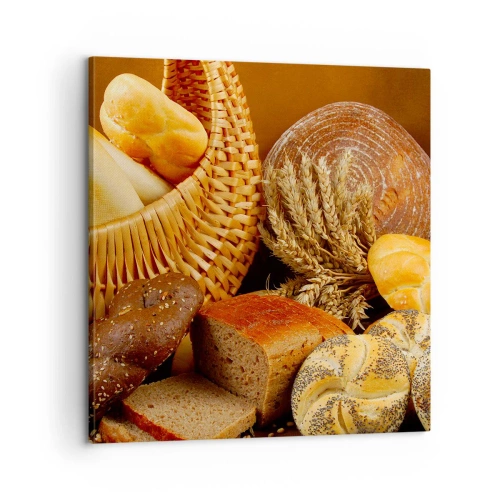 Cuadro sobre lienzo - Impresión de Imagen - Nos han vuelto a hornear - 60x60 cm