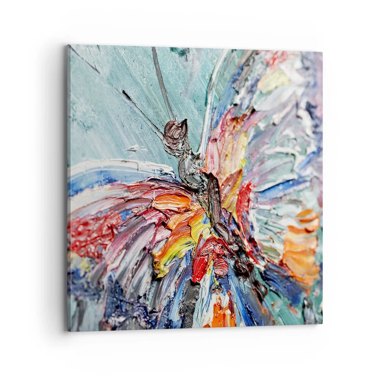 Cuadro sobre lienzo - Impresión de Imagen - Pintado por la naturaleza - 70x70 cm