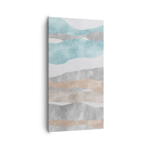 Cuadro sobre lienzo - Impresión de Imagen - Un estudio de la cercanía - 65x120 cm