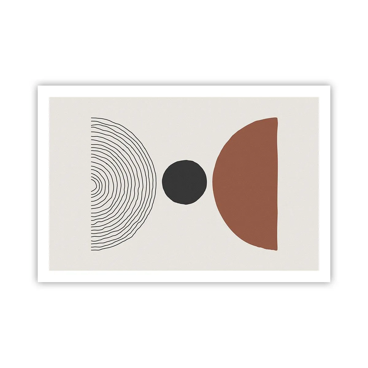 Póster - En el centro de la atención - 91x61 cm