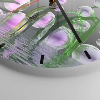 Esfera sin numeración, con rayas