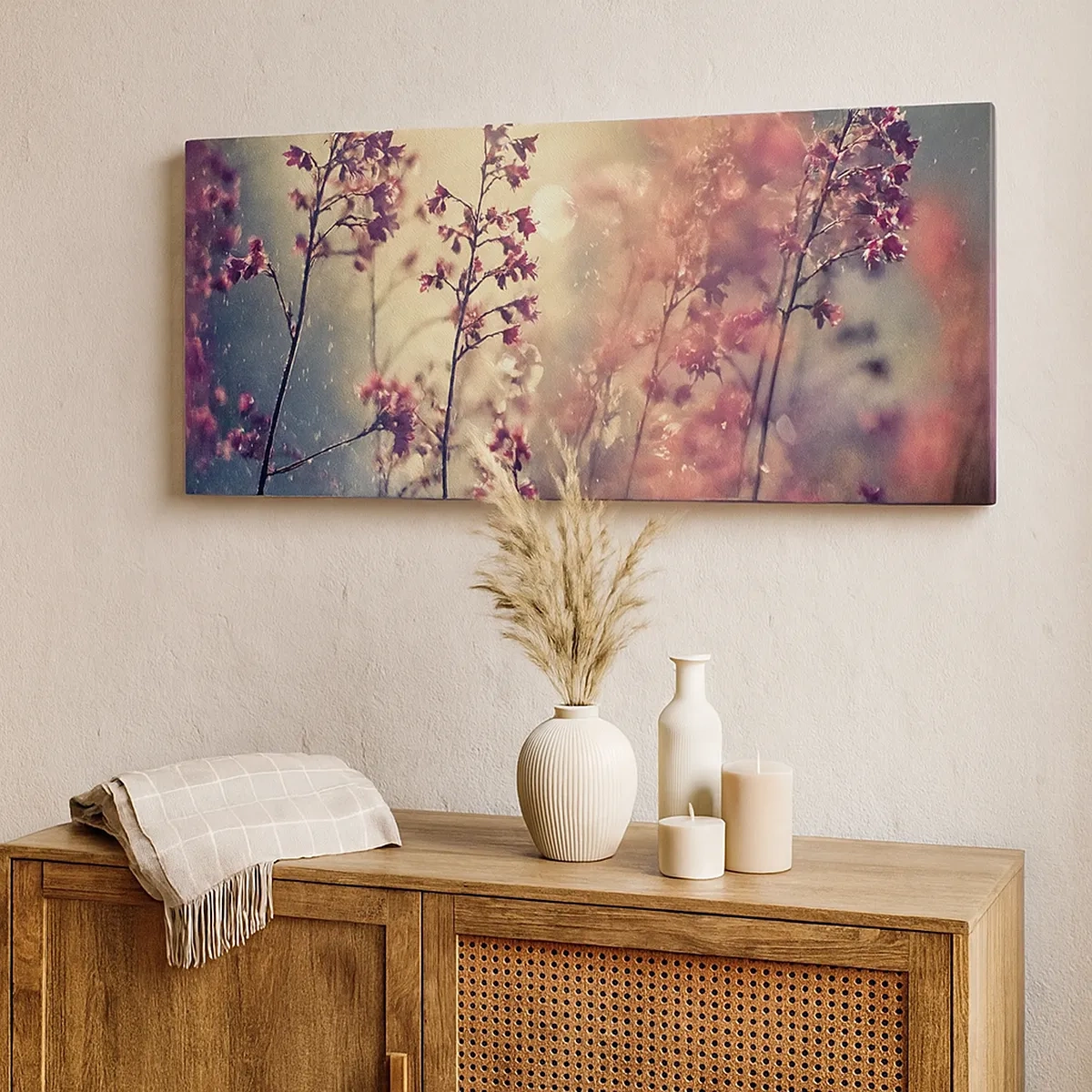 Cuadro sobre lienzo - Impresión de Imagen - Jardín secreto - 30x30 cm