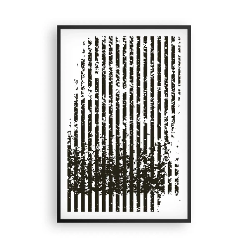 Póster en marco negro - Ritmo y ruido - 61x91 cm