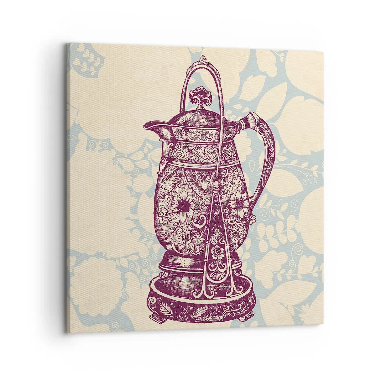 Cuadro sobre lienzo - Impresión de Imagen - La belleza de lo cotidiano - 50x50 cm