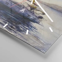 Esfera sin numeración, con rayas