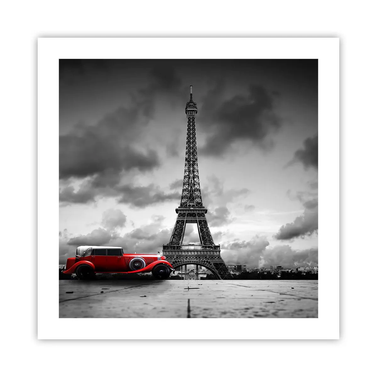 Póster - No hace mucho tiempo, en París - 50x50 cm