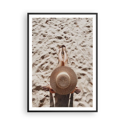 Póster en marco negro - Un tiempo de ensueño - 70x100 cm
