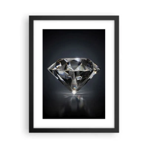 Póster en marco negro - Riqueza y belleza - 30x40 cm