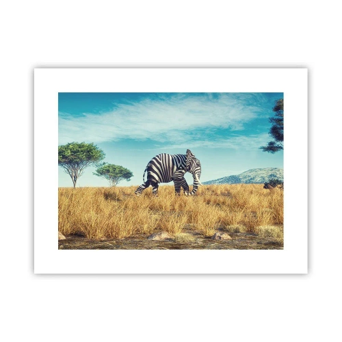 Póster - El gris ya no está de moda - 40x30 cm