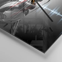 Esfera sin numeración, con rayas