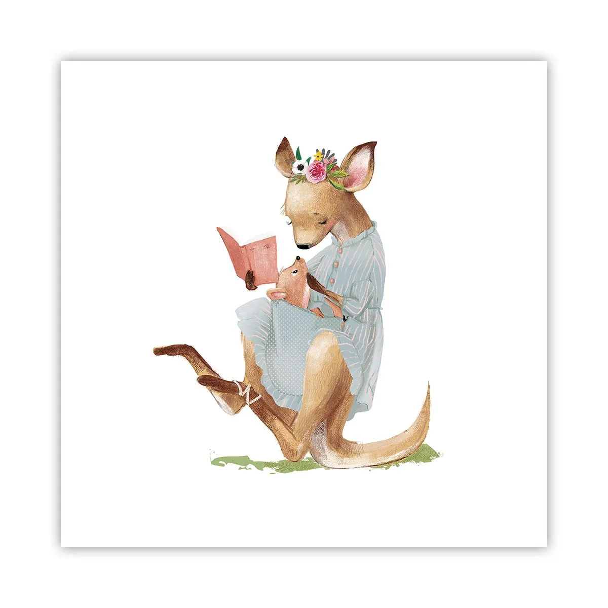 Póster - Léeme un cuento, mamá - 50x50 cm