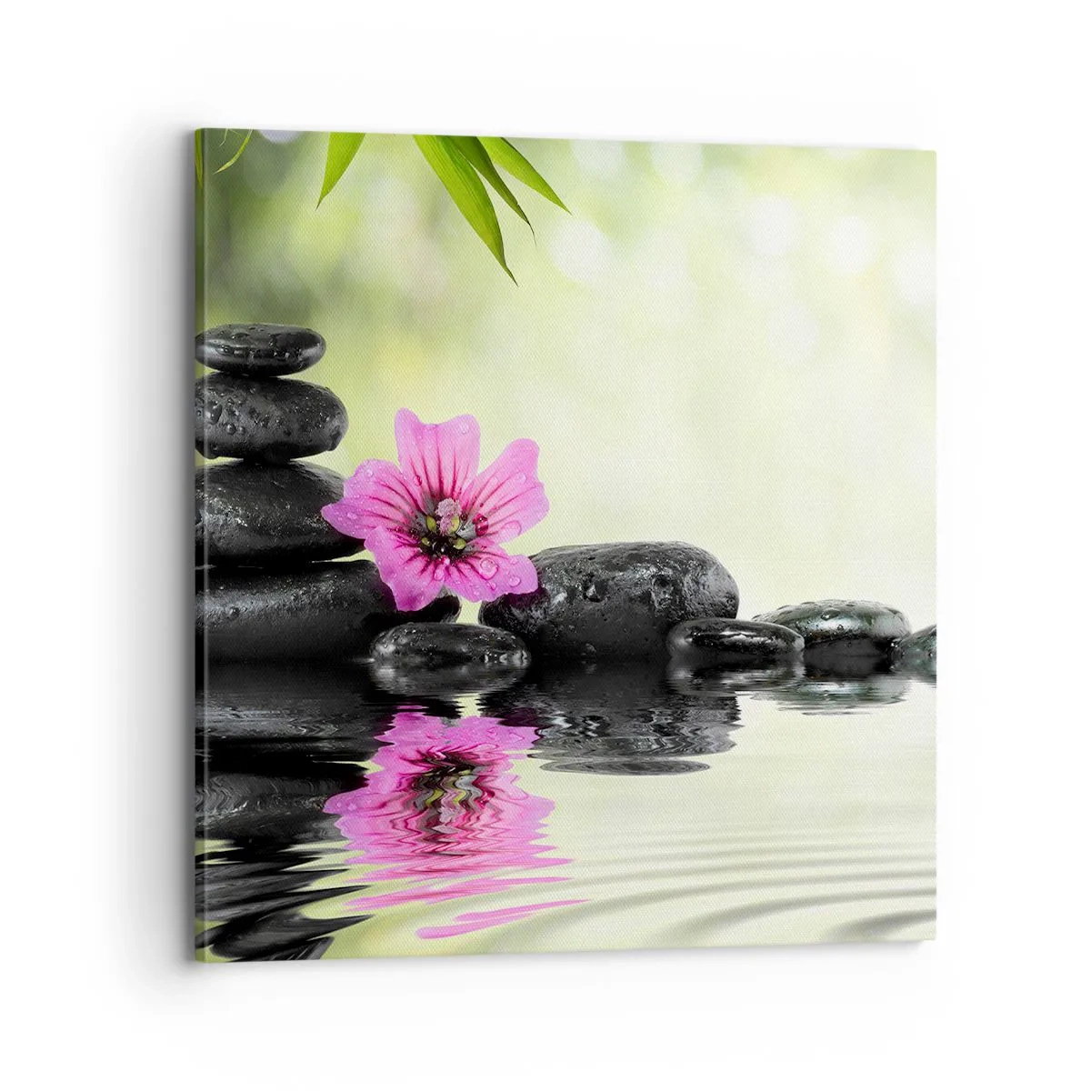 Cuadro sobre lienzo - Impresión de Imagen - Tiempo para el alma - 70x70 cm