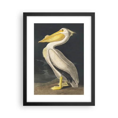Póster en marco negro - Con orgullo - 30x40 cm