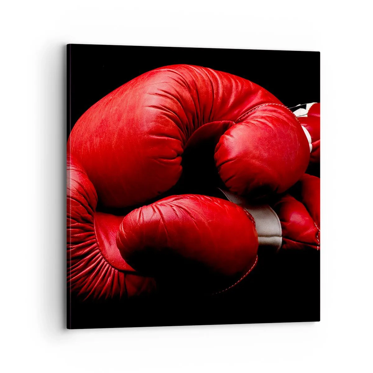 Cuadro sobre lienzo - Impresión de Imagen - La emoción del combate quedó atrás - 70x70 cm