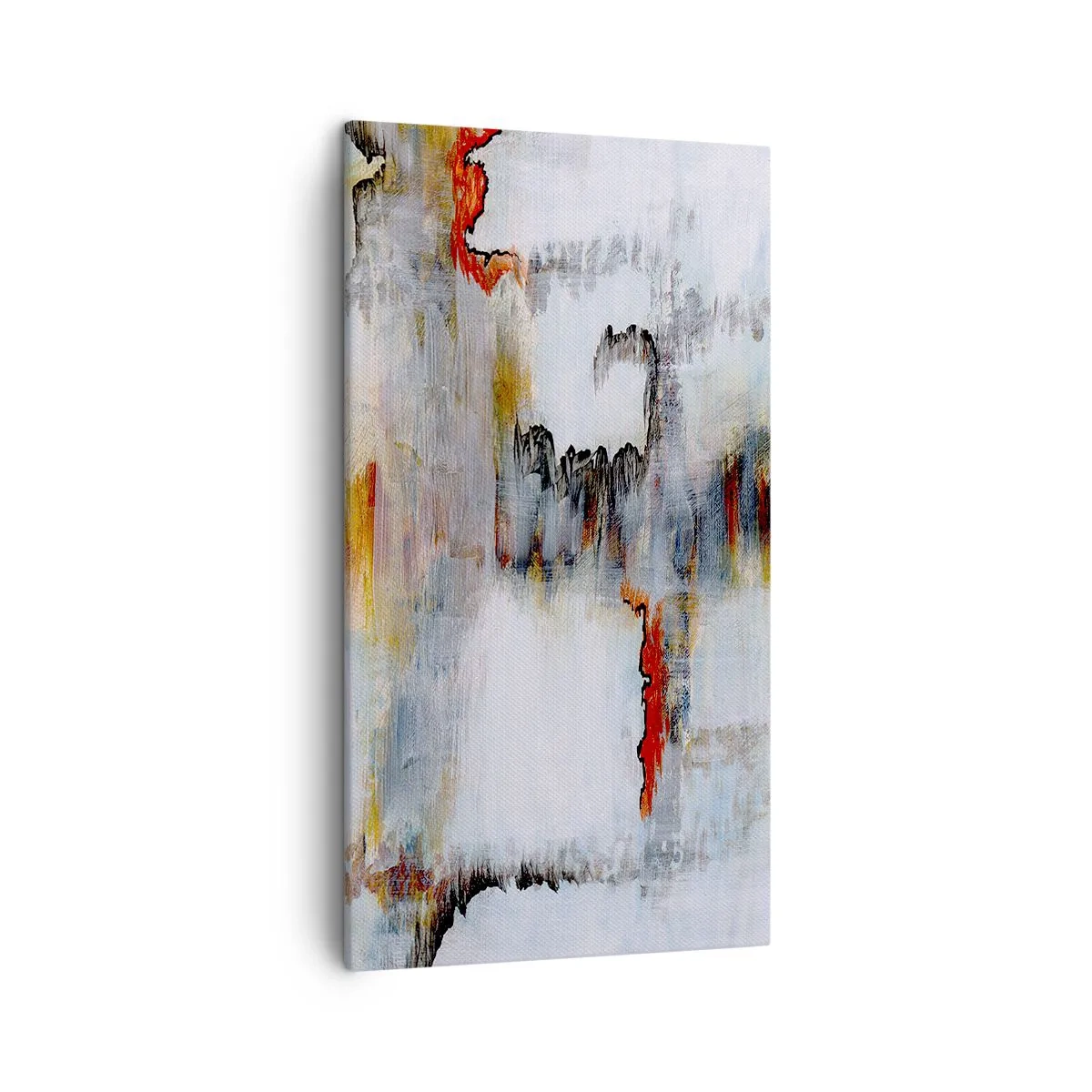 Cuadro sobre lienzo - Impresión de Imagen - Abstracto sobre el agua - 45x80 cm