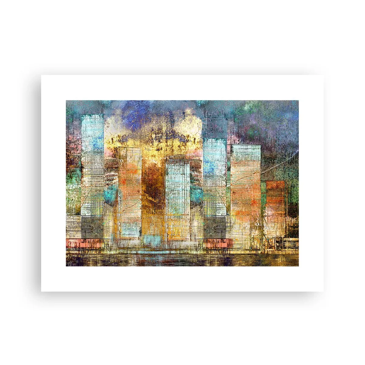 Póster - Metrópolis soleada - 40x30 cm