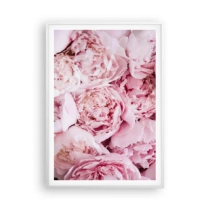 Póster en marco blanco - Cálido y fragante - 70x100 cm