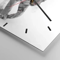 Esfera sin numeración, con rayas