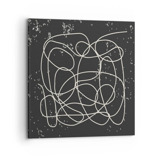 Cuadro sobre lienzo - Impresión de Imagen - Pensamientos errantes - 70x70 cm