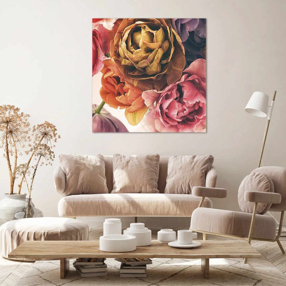 Cuadro sobre lienzo - Impresión de Imagen - Celebración de la vida - 50x50 cm