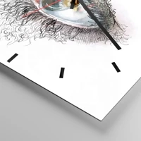 Esfera sin numeración, con rayas