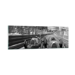 Cuadro sobre vidrio - Impresiones sobre Vidrio - Érase una vez en Montecarlo - 90x30 cm