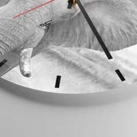 Esfera sin numeración, con rayas