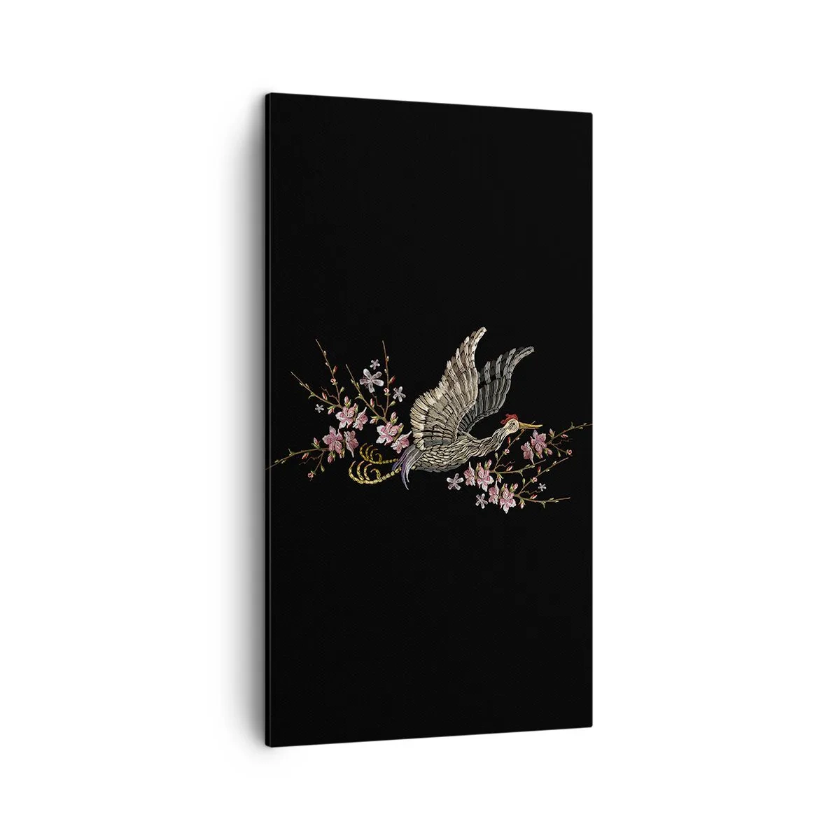 Cuadro sobre lienzo - Impresión de Imagen - Ave florida - 45x80 cm