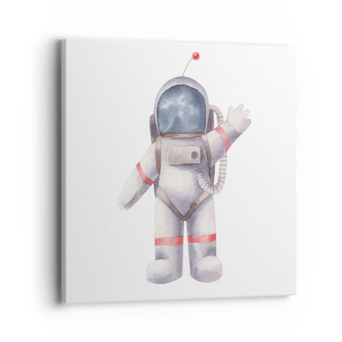 Cuadro sobre lienzo - Impresión de Imagen - Esto es todo por ahora - 40x40 cm