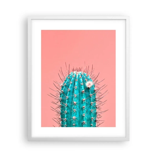 Póster en marco blanco - Se mira, pero no se toca - 40x50 cm