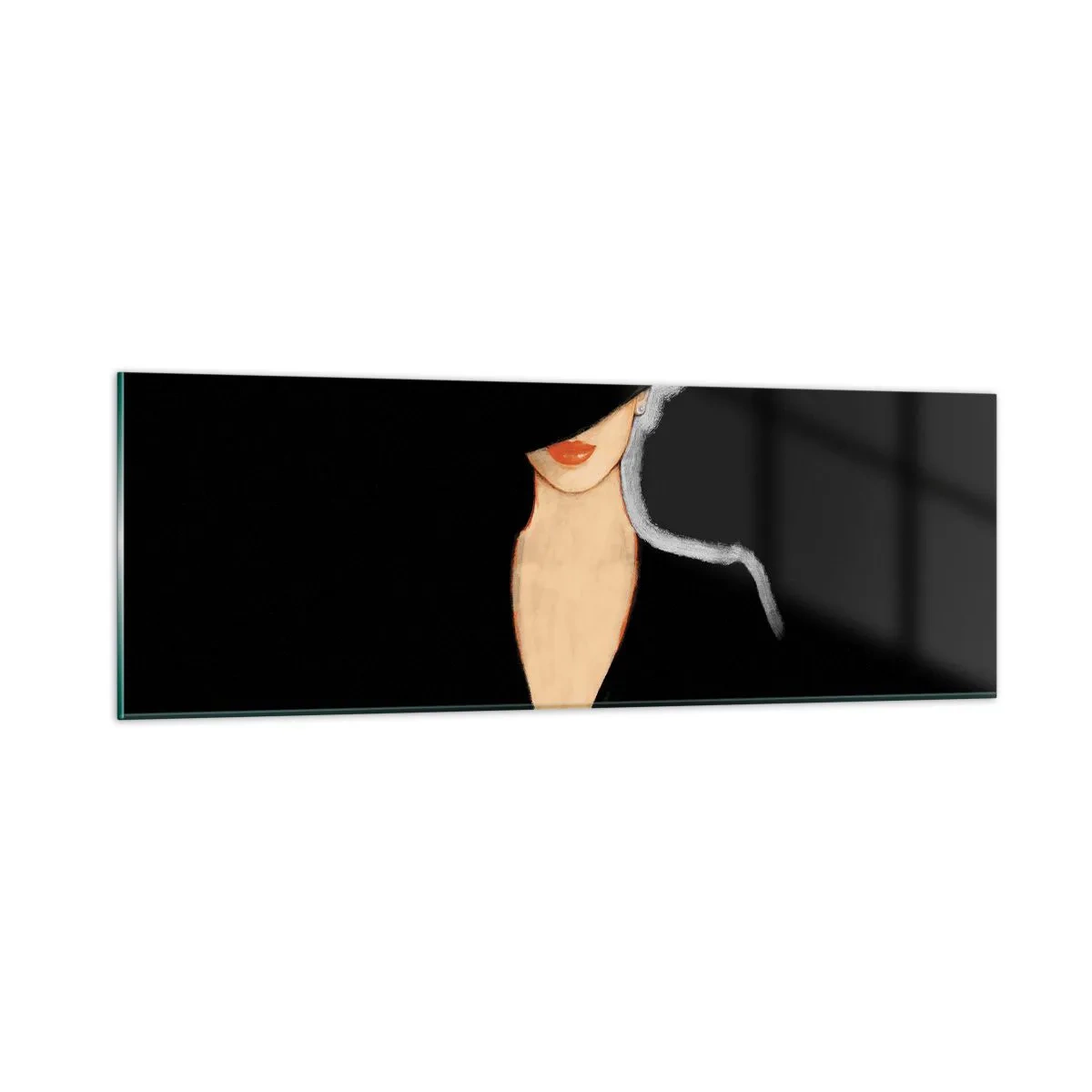 Cuadro sobre vidrio - Impresiones sobre Vidrio - Elegancia y estilo - 90x30 cm