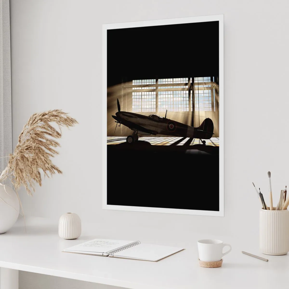 Póster - El descanso del guerrero - 40x50 cm