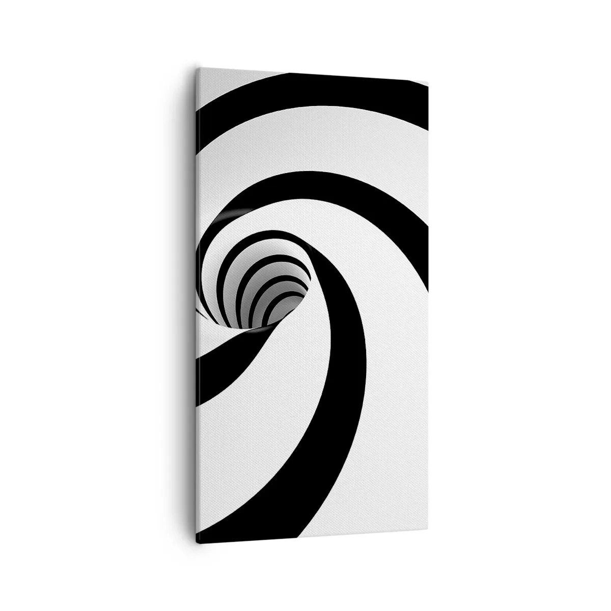 Cuadro sobre lienzo - Impresión de Imagen - ¿Ceder al torbellino? - 55x100 cm