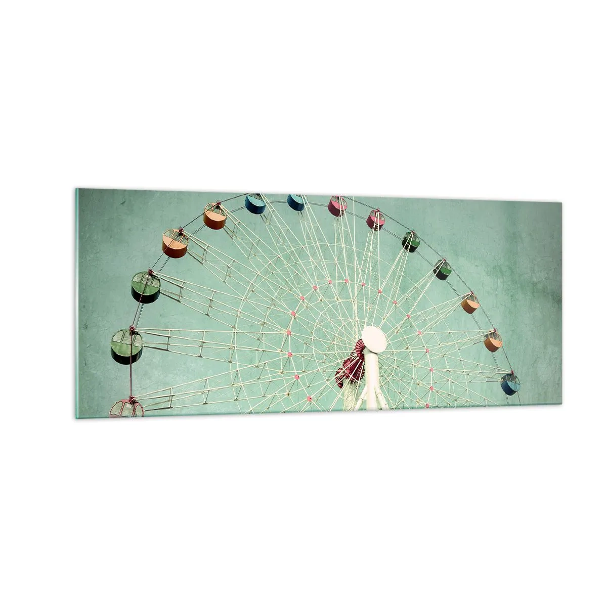 Cuadro sobre vidrio - Impresiones sobre Vidrio - Te invitamos a jugar - 100x40 cm