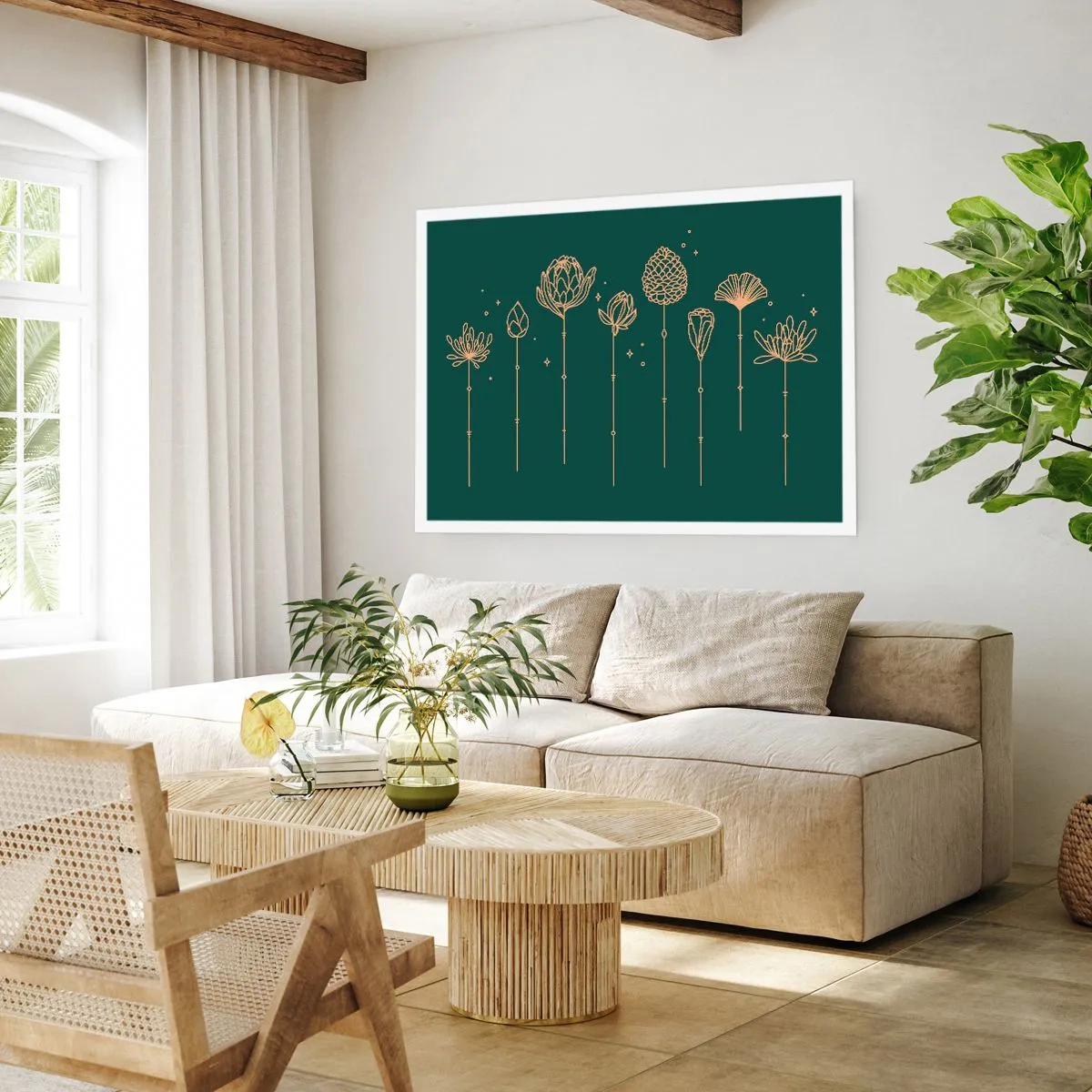Póster - La familia vegetal - 91x61 cm