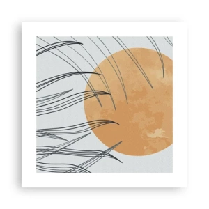 Póster - Siempre hacia el sol - 40x40 cm