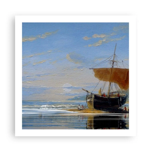 Póster - Agua, tierra, aire - 60x60 cm