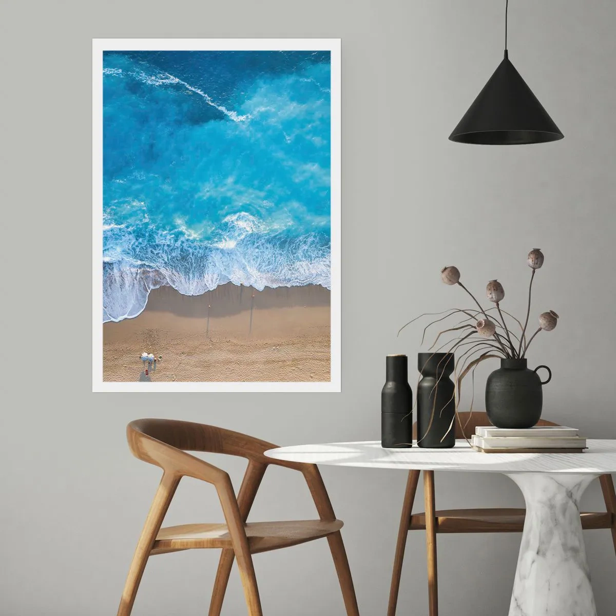 Póster - El poder del azul - 70x100 cm