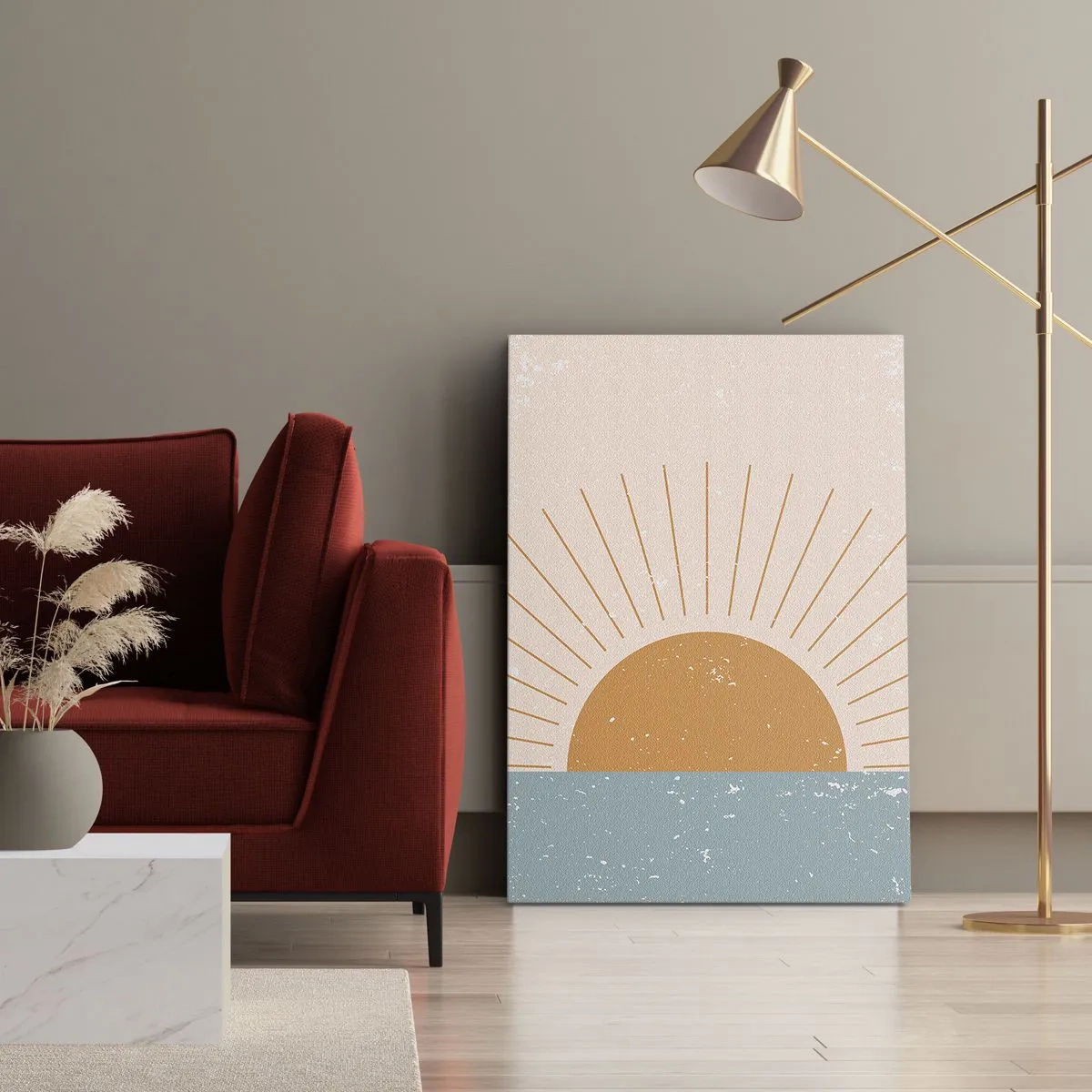 Cuadro sobre lienzo - Impresión de Imagen - La maravilla de cada día - 55x100 cm