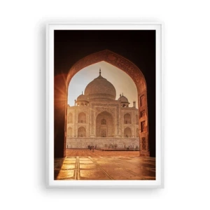 Póster en marco blanco - Un monumento al amor sobrenatural - 70x100 cm